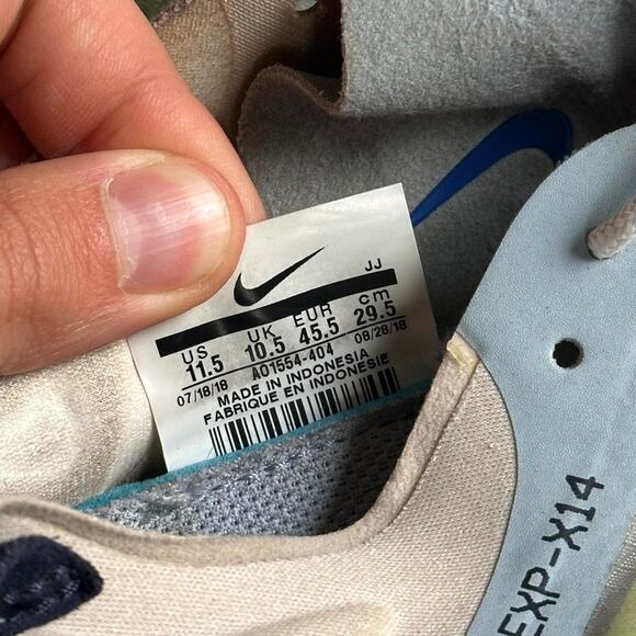 Nike EXP-X14 Running Trail Workout Gym Shoes Sneakers - Picture 8 of 8